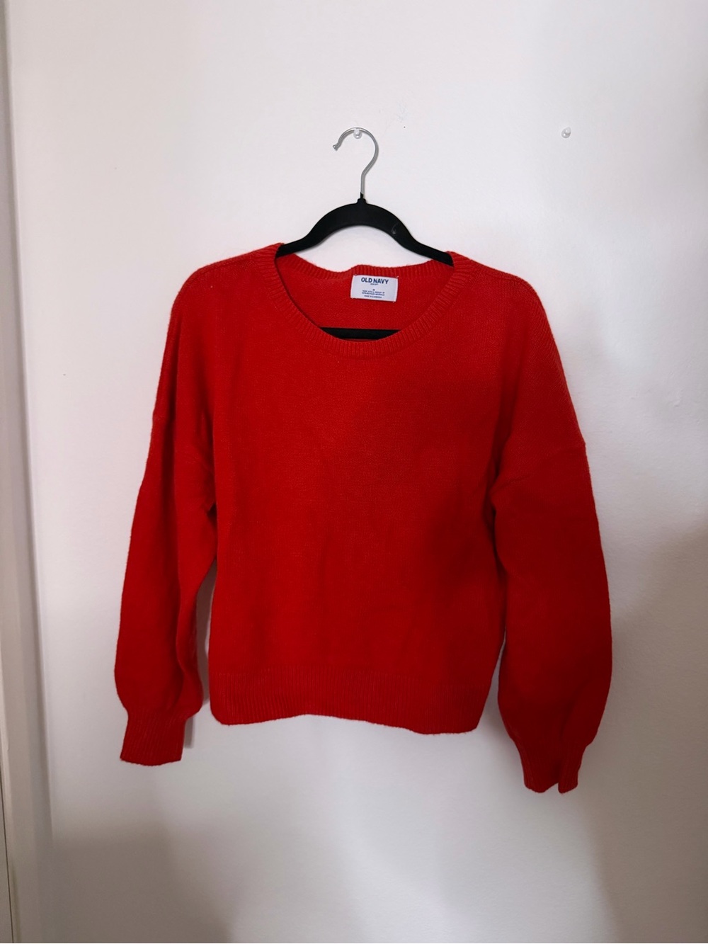 Old Navy Red Crewneck Sweater